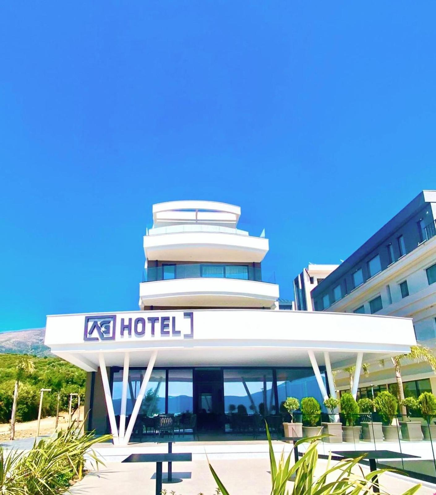 A&G Hotel Radhimë Eksteriør bilde